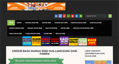 Desktop Screenshot of dewagrosir.com